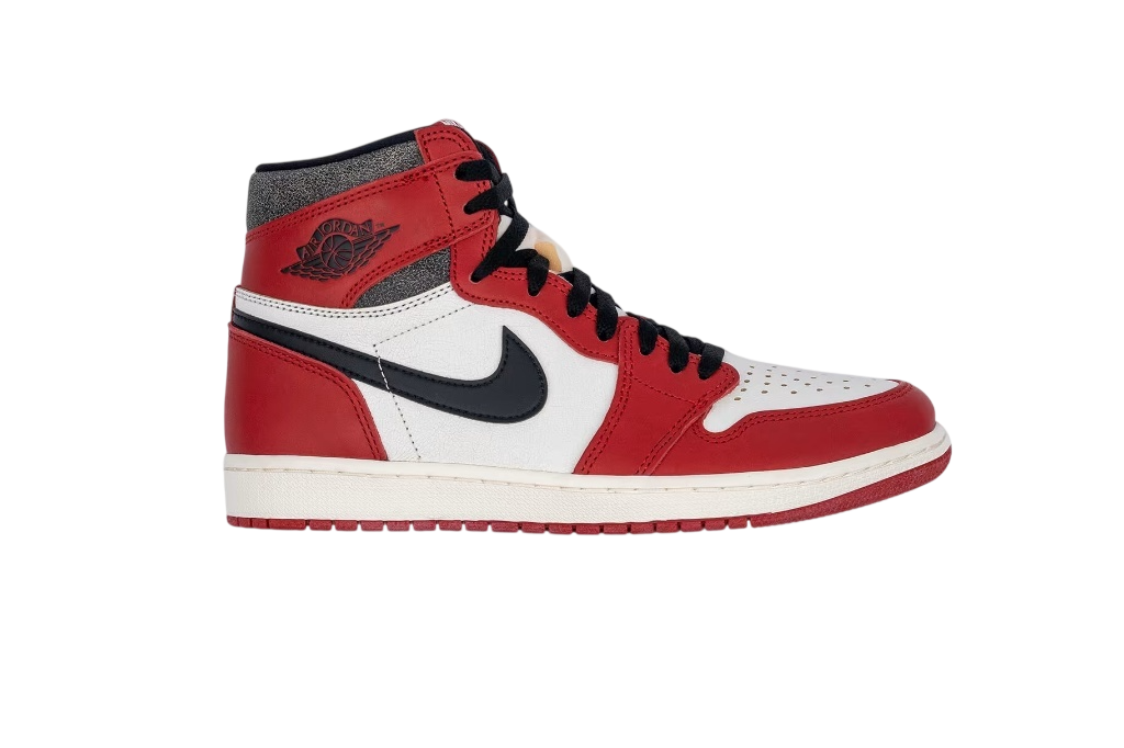 Nike Air Jordan 1 Retro High OG Chicago en rojo, negro y blanco